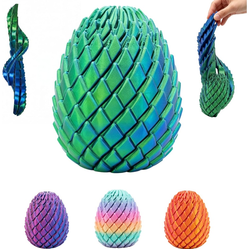 3D Printing Table - Giocattolo Antistress Stampato in 3D, Uovo