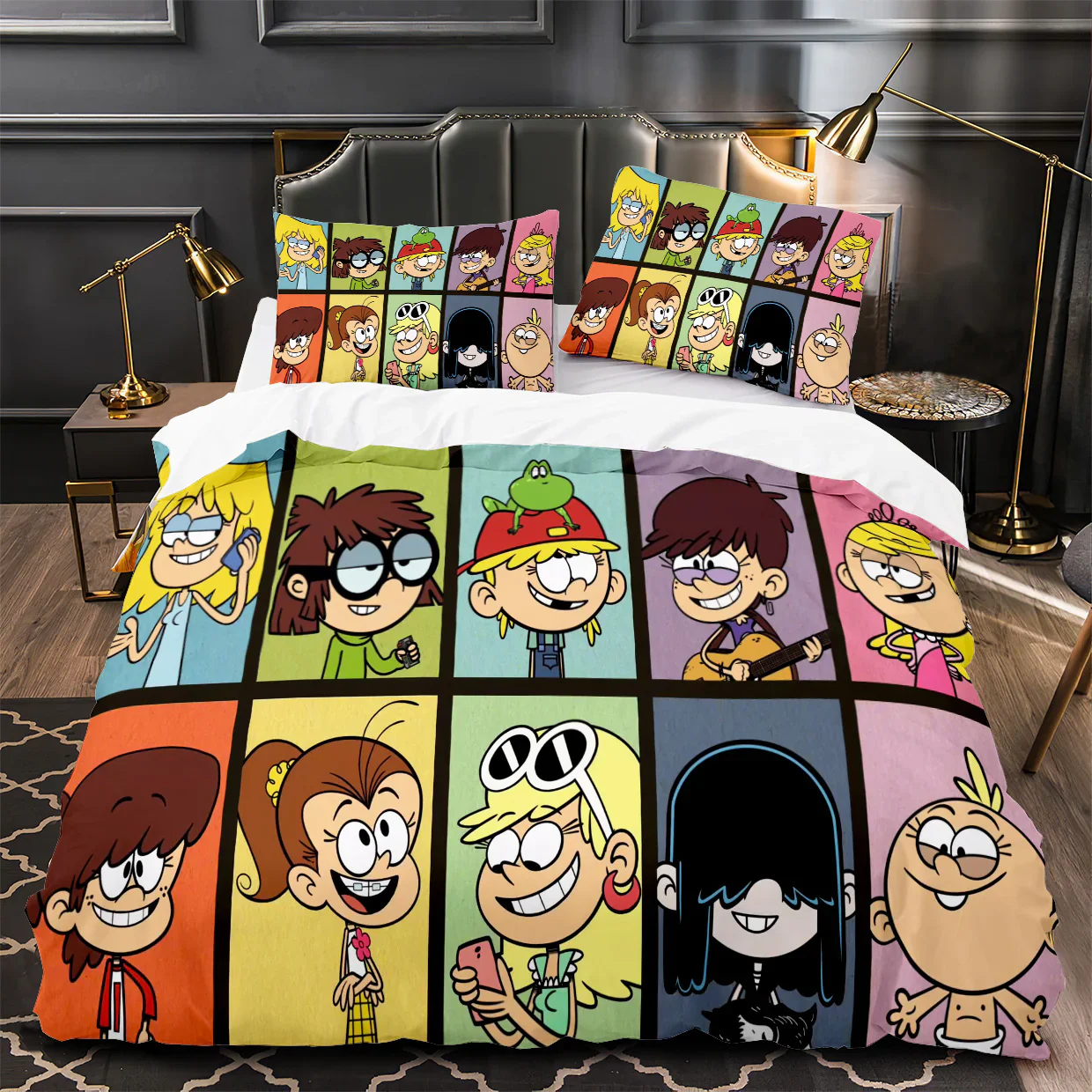 3D Printing Examples - Cartoon Loud House 3D stampato copripiumino