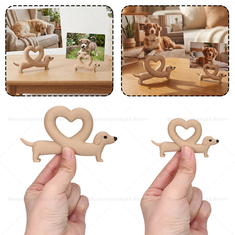 3D Printing Table - Cornice Portafoto a Forma di Cuore