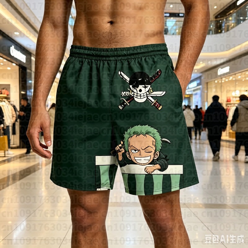3D Printing Examples - Pantaloncini 3D One Piece con Stampa
