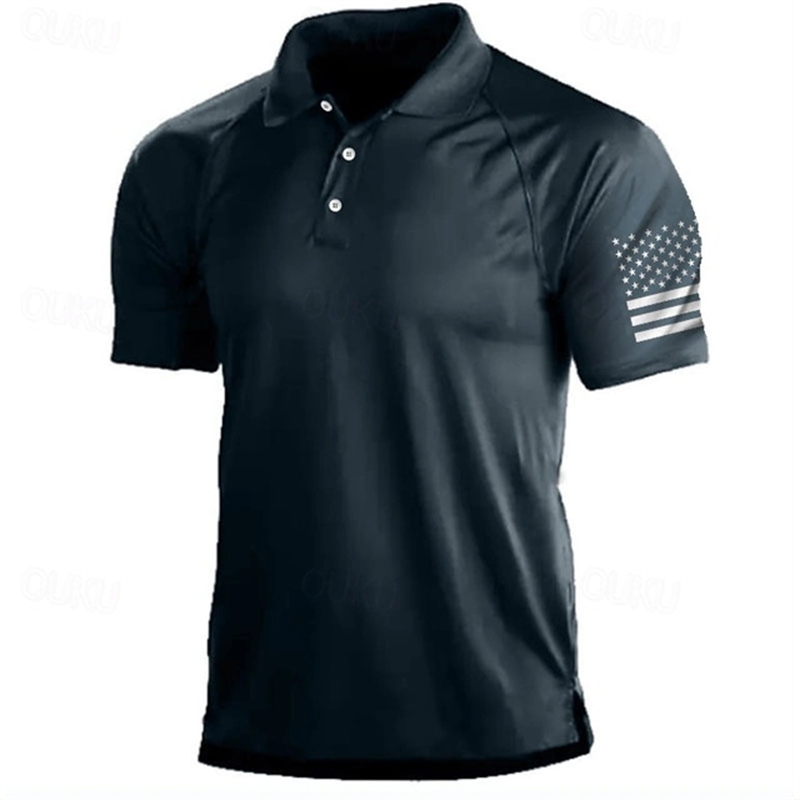 3D Printing Usa - Polo da uomo con stampa 3D