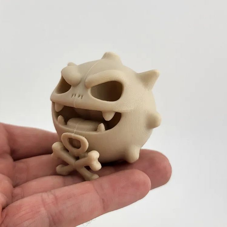 3D Printing Examples - Modellino Pokémon Fossile Scheletrico Stampato in