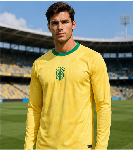 3D Printing Design - Maglia da Calcio a Maniche Lunghe