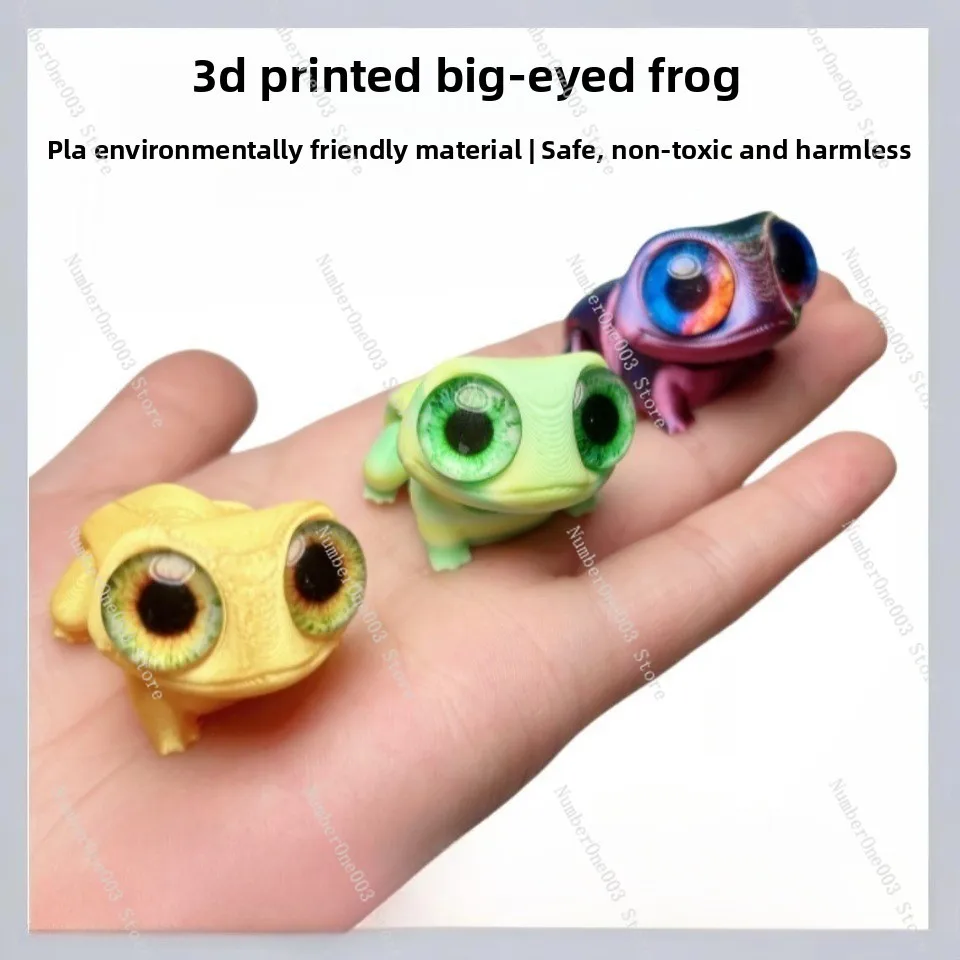 Figurina di rana con occhi gra - 3D Printing Joints recensione e prezzo