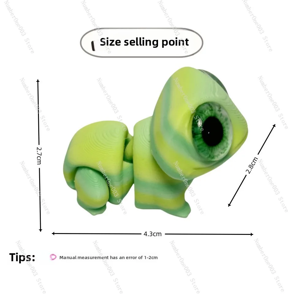 Figurina di rana con occhi gra - 3D Printing Joints recensione e prezzo