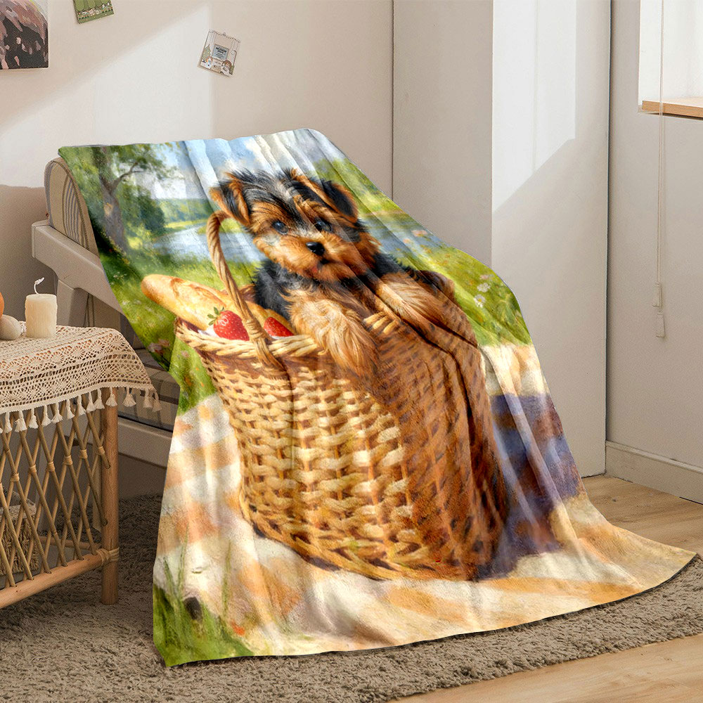 Coperta 3D con motivo Yorkshir - 3D Printing Yorkshire recensione e prezzo