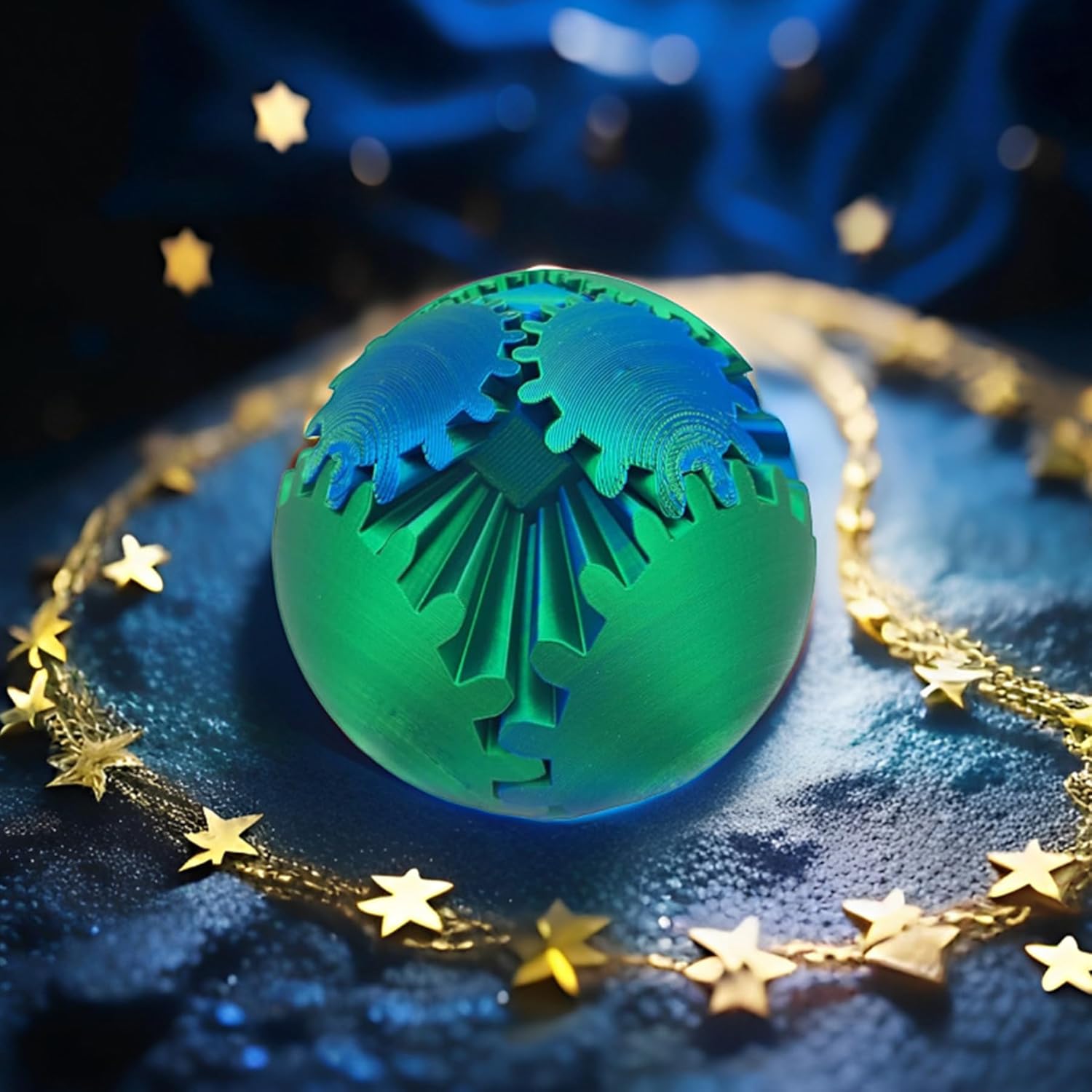 Gear Ball 3D Stampato Fidget T - 3D Printing Table recensione e prezzo