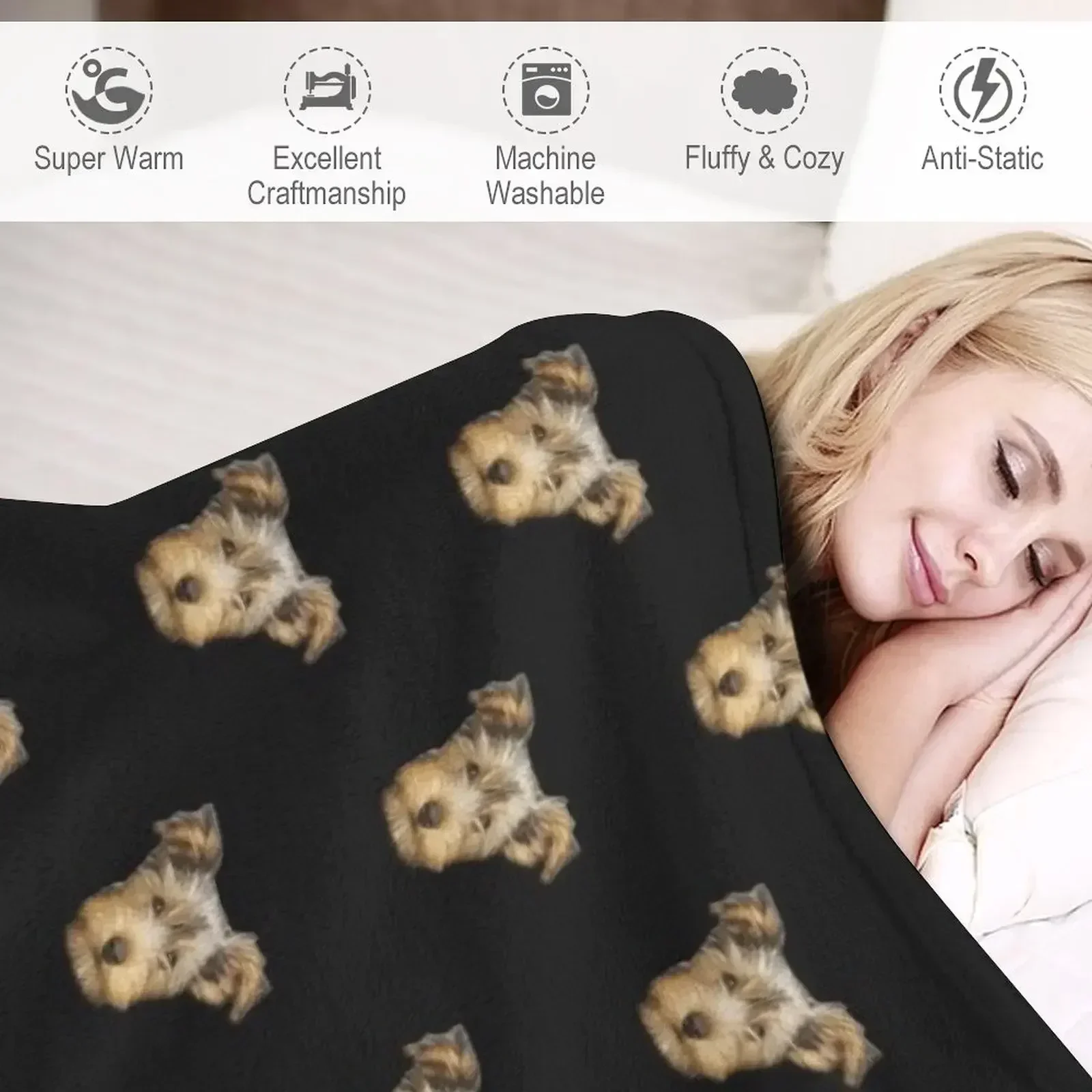 Coperta in pile Yorkshire Terr - 3D Printing Yorkshire recensione e prezzo
