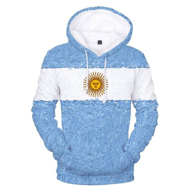 3D Print National Flag Hoodie  - 3D Printing Usa recensione e prezzo