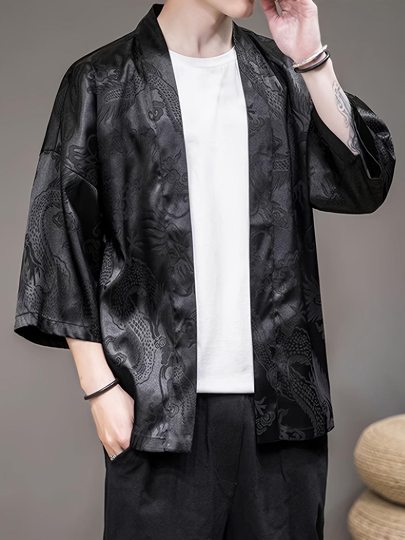 Kimono da uomo estivo 2026 con - 3D Printing Design recensione e prezzo