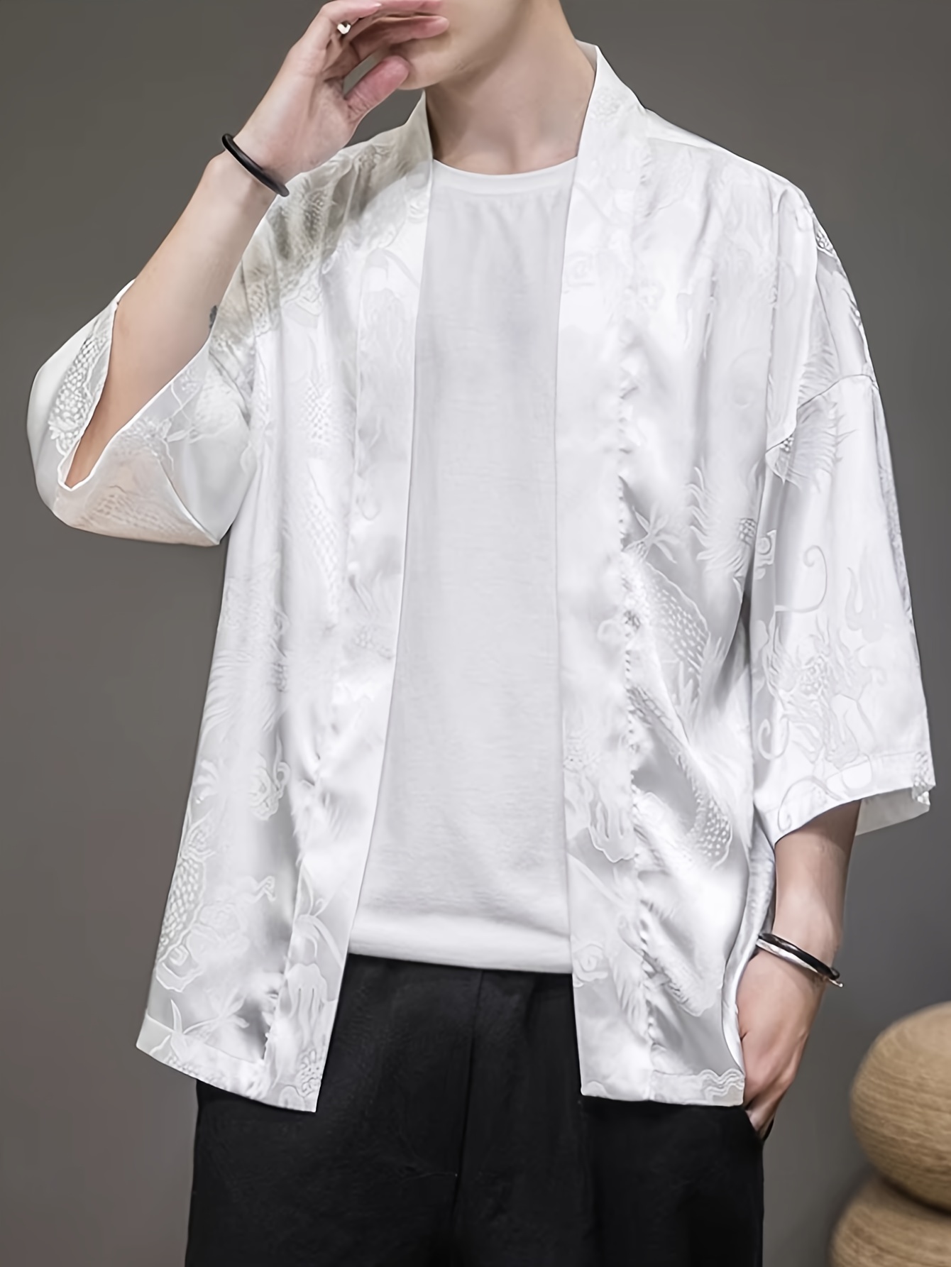 Kimono da uomo estivo 2026 con - 3D Printing Design recensione e prezzo