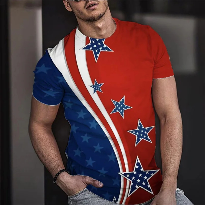 T-shirt estiva per uomo stampa - 3D Printing Usa recensione e prezzo