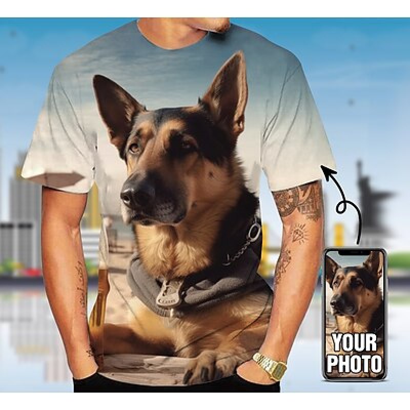 T-shirt personalizzata per ani - 3D Printing Services recensione e prezzo