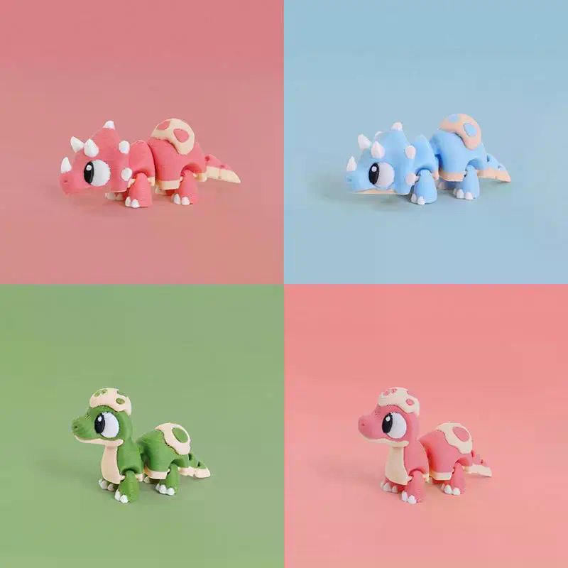 Mini Dinosauro Stampato in 3D  - 3D Printing Joints recensione e prezzo