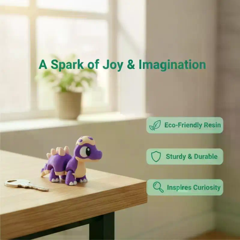 Mini Dinosauro Stampato in 3D  - 3D Printing Joints recensione e prezzo